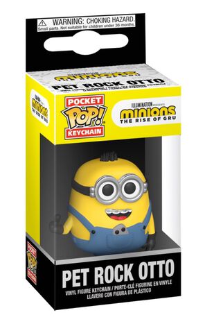 Porte-cles Funko Pop! - Minions 2 - Pet Rock Otto